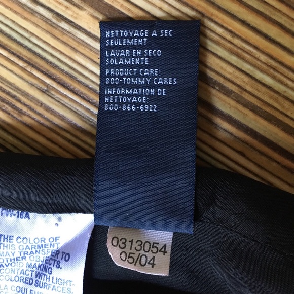 Tommy Hilfiger Skirt Black Womens 6 Nice Asymmetri - Picture 11 of 12